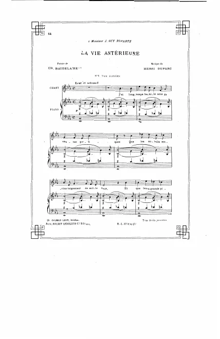 Complete Score (high voice, in E♭ major)