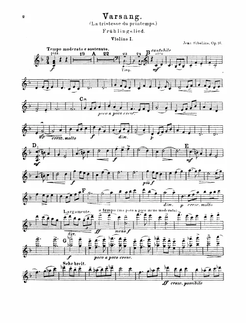 Violins I
