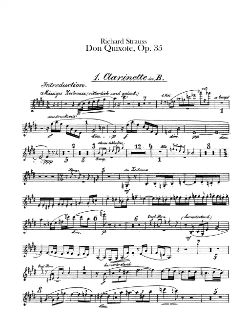 Clarinet 1 (B♭)