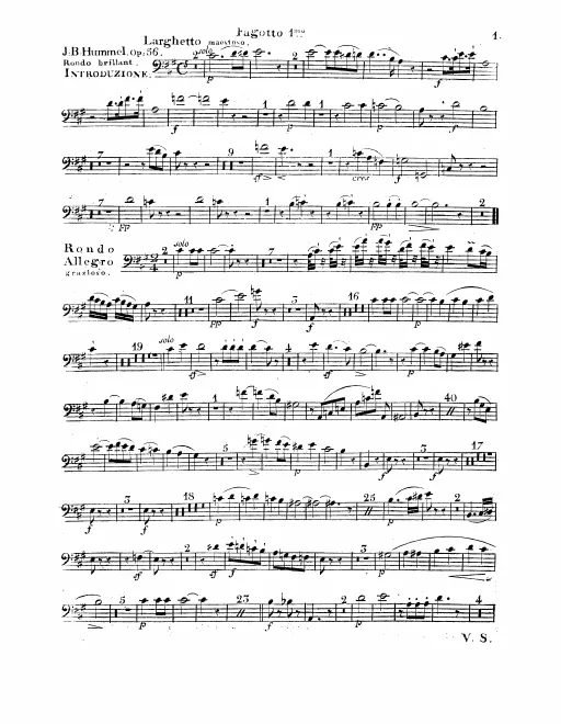 Bassoon 1, 2