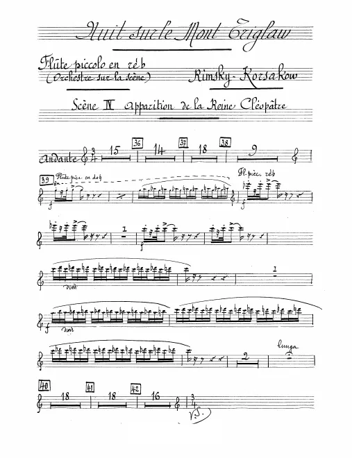 D♭ Piccolo, C Piccolo