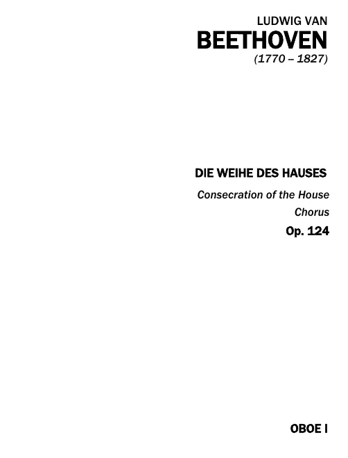 Oboe 1, 2