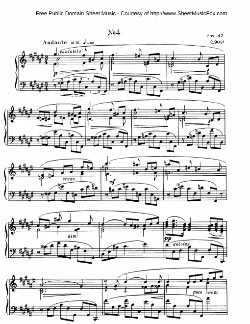 4. Etude in