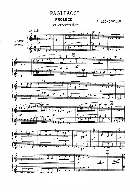 Clarinet 1/2 (A/B♭)