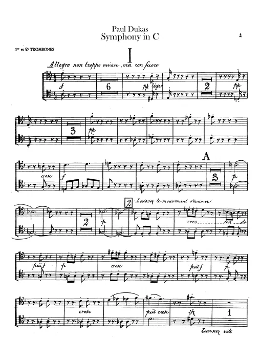 Trombone 1/2, 3, Tuba