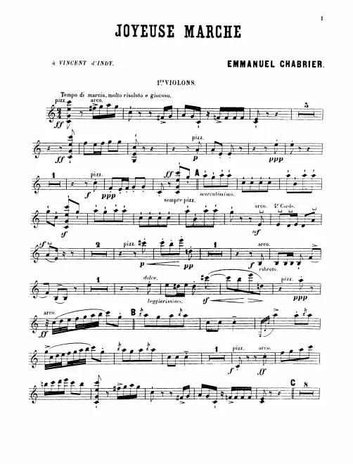 Violins I