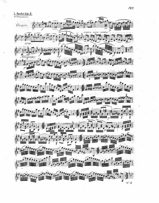 Concertante Violin