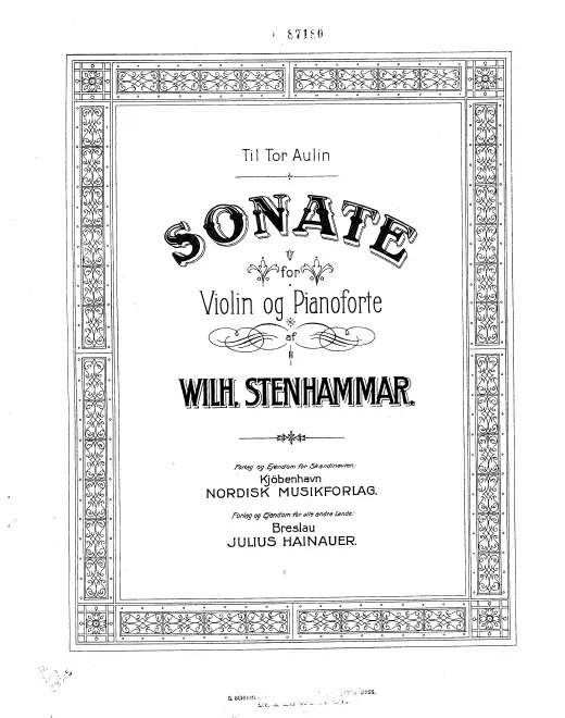 Complete Score and Violin Part