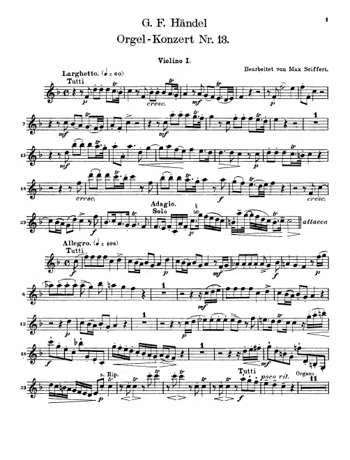 Violins I
