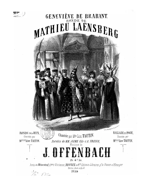 Act I, No.2: Ronde de Mathieu Lænsberg: "Messieurs, de mon spécifique"