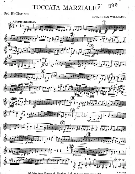 Clarinet 3 (B♭)