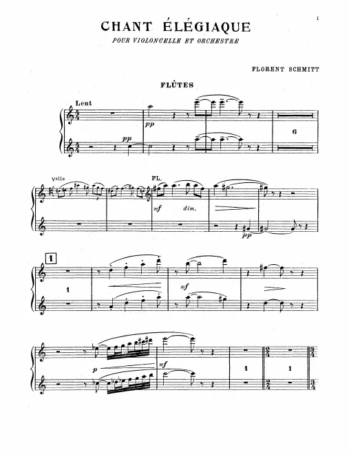 Flute 1/2 (also Piccolo)