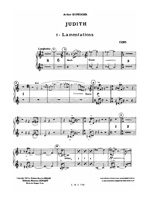Horn 1/2 (F)