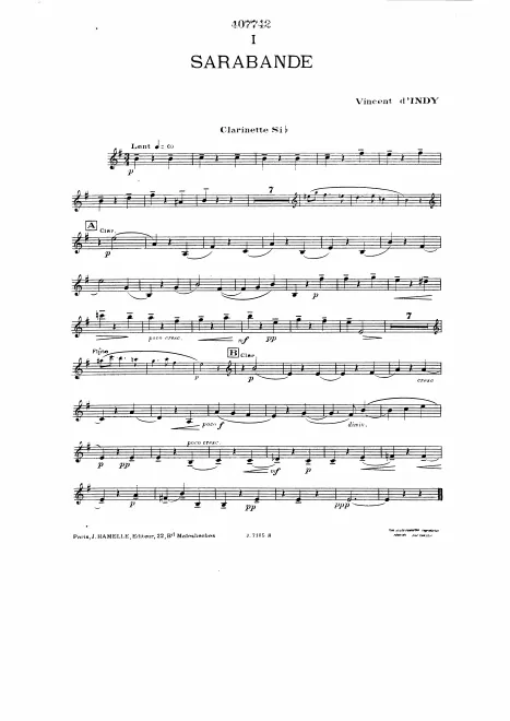 Clarinet (B)