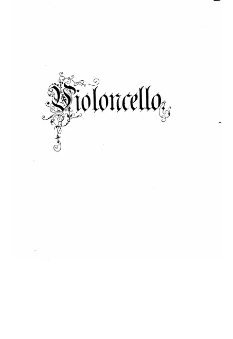 Cello part