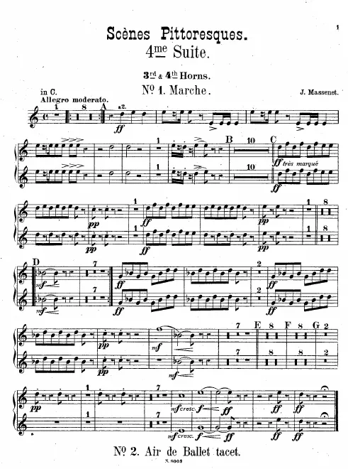 Horn 3/4 (C/D)
