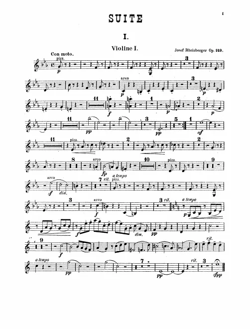 Violins I