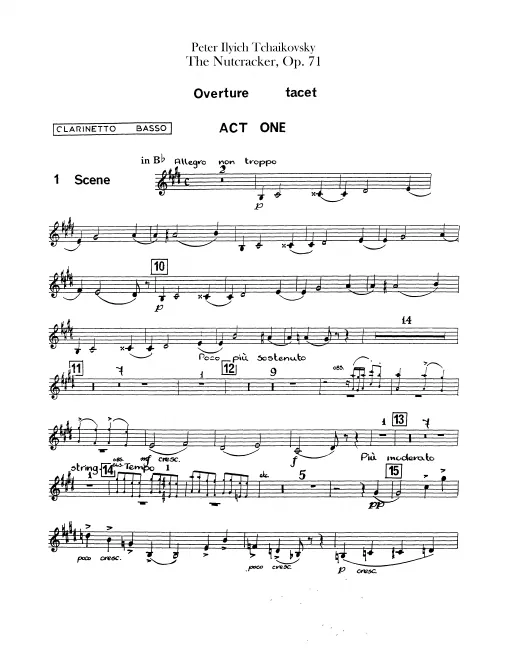 Bass Clarinet (B♭)