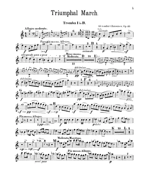Trumpet 1, 2, 3 (B♭)