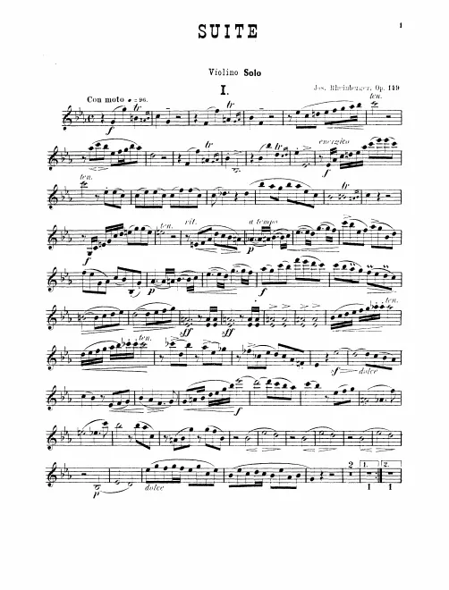 Solo Violin