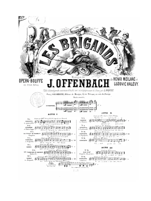 No.4, Couplets: "Quand tu me fis l'insigne honneur" (Act I, No.4)