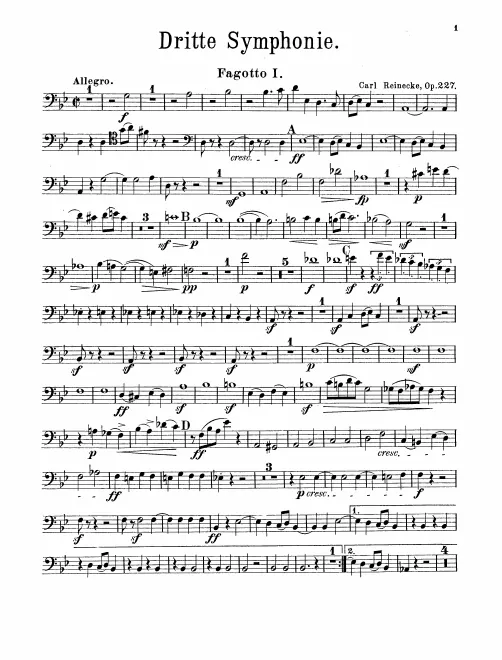 Bassoon 1, 2