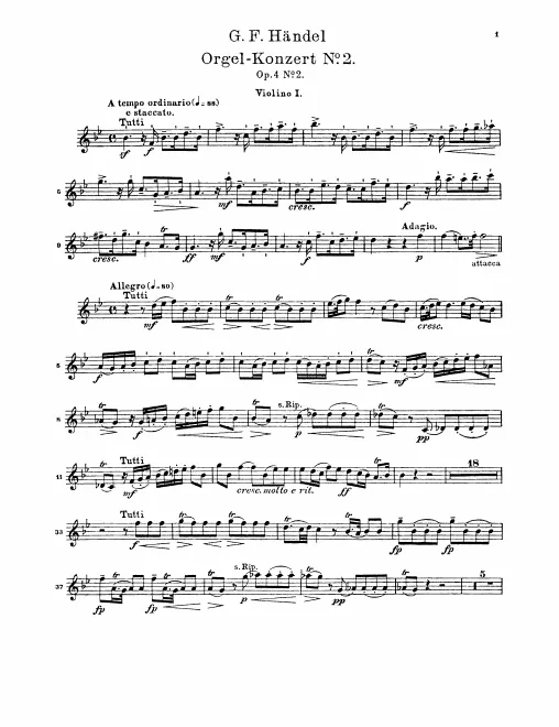 Violins I