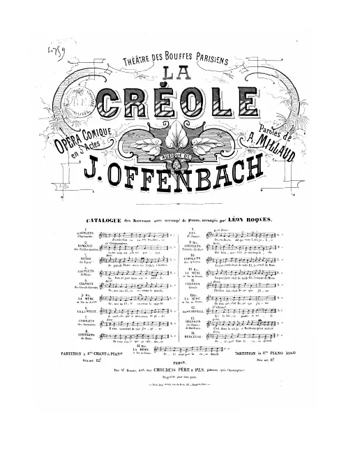 No.13, Chanson des dames de Bordeaux: "C'est dans la ville de Bordeaux" (Act III, No.14b)