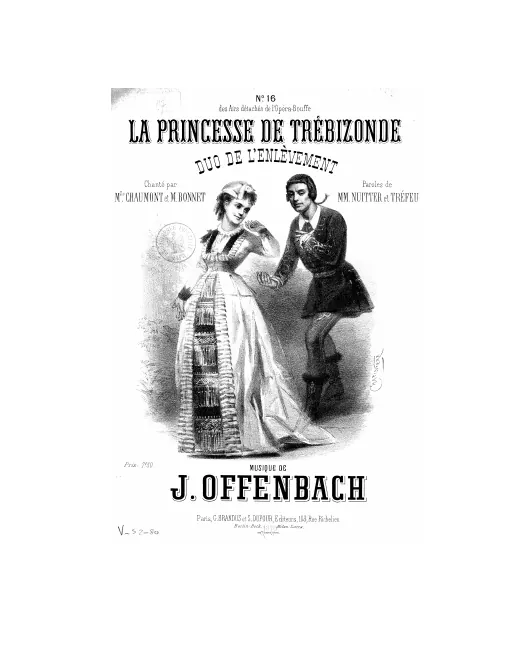 No.16, Duo de l'enlèvement: "Moment fatal! hélas que faire?" (Act III, No.16)
