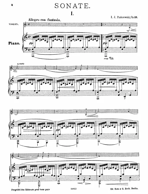 Piano Score