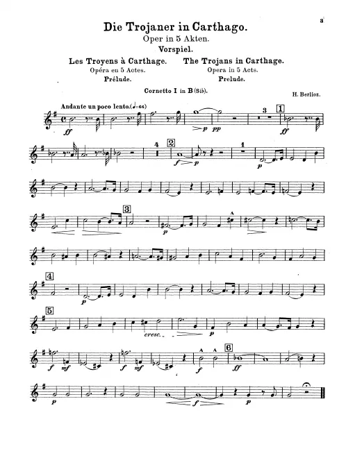Cornet 1, 2 (B♭)
