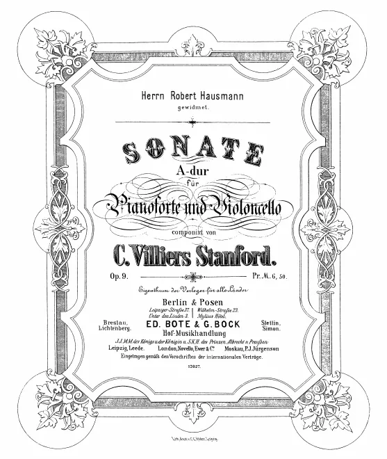 Complete Score and Cello Part