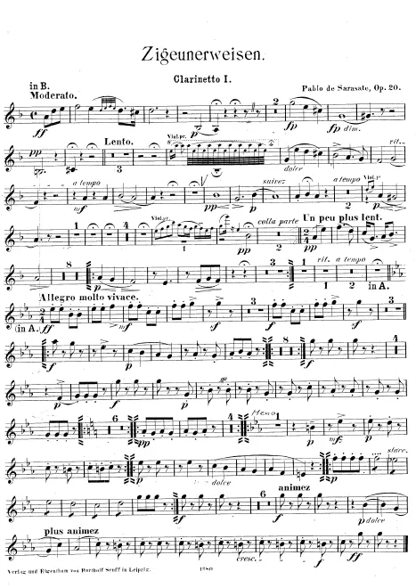 Clarinet 1, 2 (B♭)