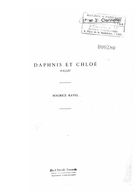 Clarinets 1/2 (A/B♭)