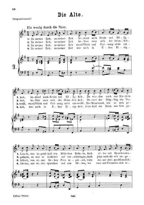 Complete Score (original key, )