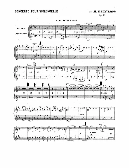 Clarinet 1/2 (B♭)