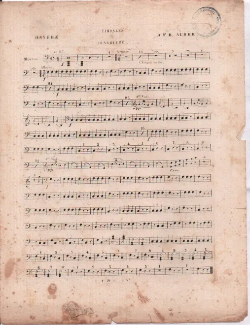 Timpani, Bass Drum/Cymbals