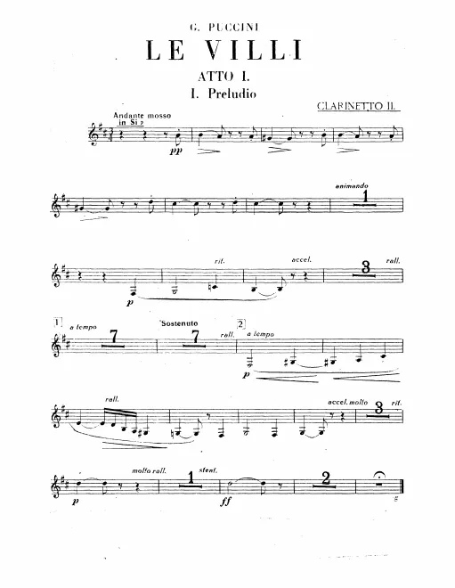 Clarinet 2 (A/B♭)