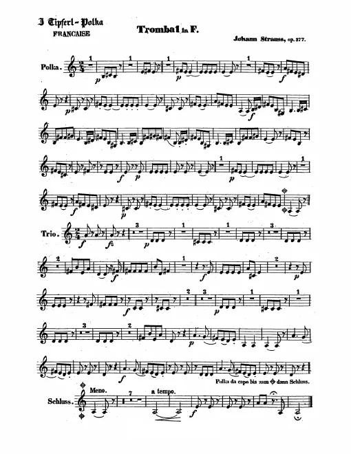 Trumpet 1, 2 (F)