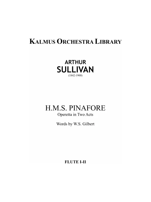 Flute 1/2 (2nd also Piccolo)