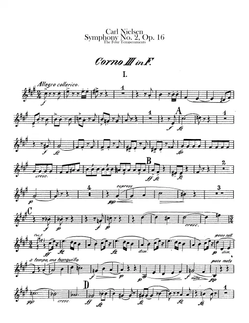 Horn 3, 4 (F)