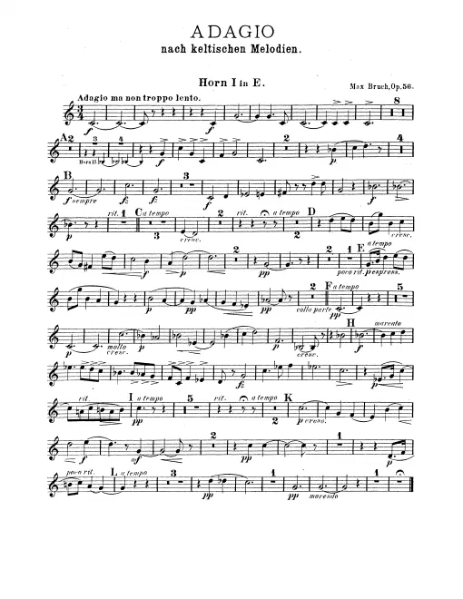 Horn 1, 2 (E)