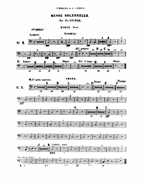 Cymbals/Bass Drum