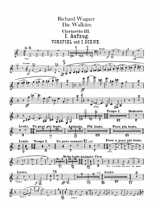 Clarinet 3 (A/B♭/D)