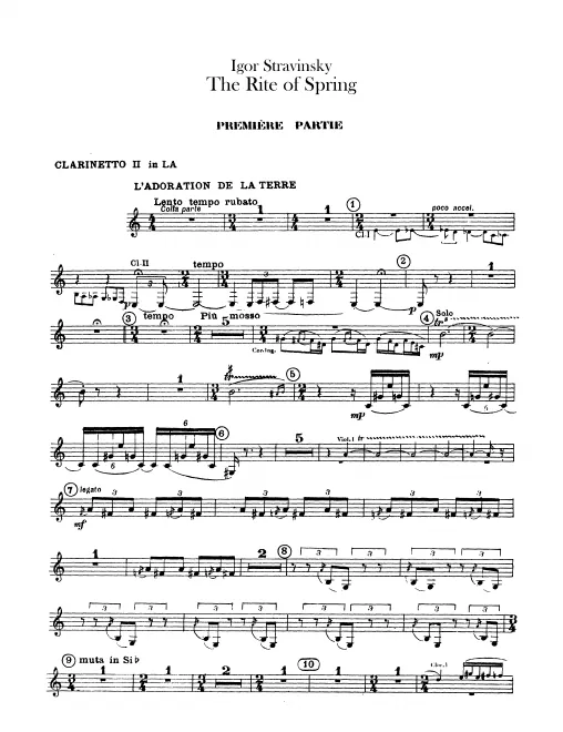 Clarinet 2 (A/B♭)