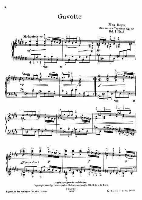 Band 1: 5. Gavotte (filter)