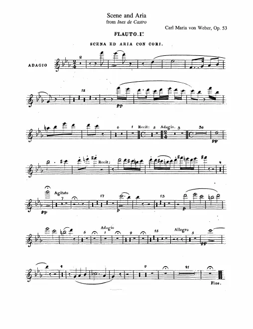 Flute 1, 2