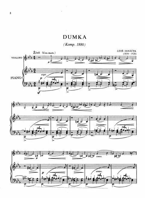 Complete Score and Violin Part