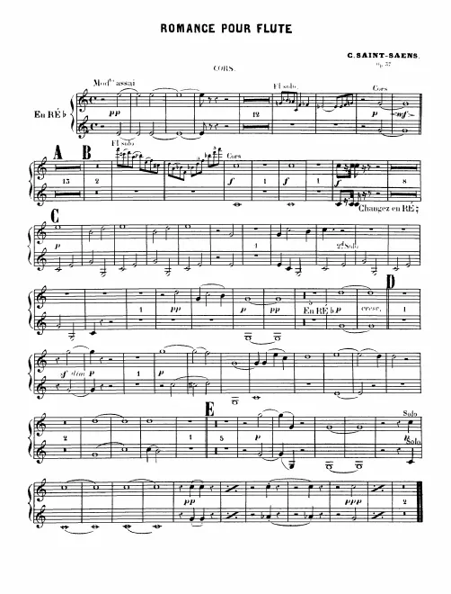 Natural Horn 1/2 (D/D♭), Chromatic Horn 3/4 (F)