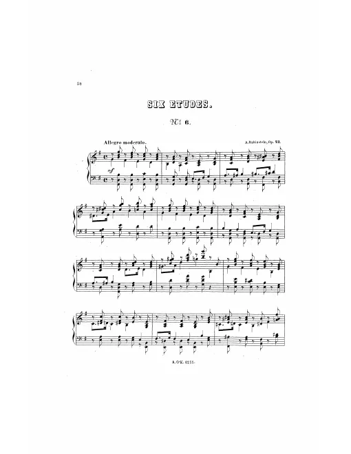 6. Etude in